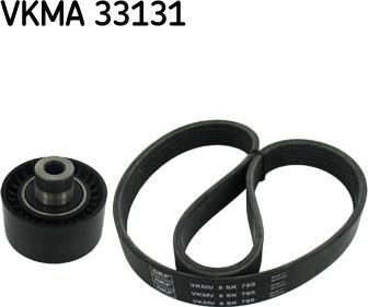 SKF VKMA 33131 - Поликлиновый ременный комплект unicars.by