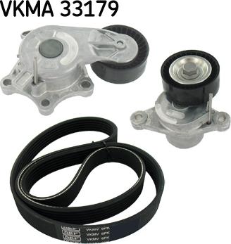 SKF VKMA 33179 - Поликлиновый ременный комплект unicars.by