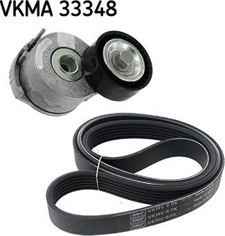 SKF VKMA 33348 - Поликлиновый ременный комплект unicars.by