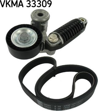 SKF VKMA 33309 - Поликлиновый ременный комплект unicars.by