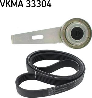 SKF VKMA 33304 - Поликлиновый ременный комплект unicars.by