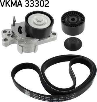 SKF VKMA 33302 - Поликлиновый ременный комплект unicars.by