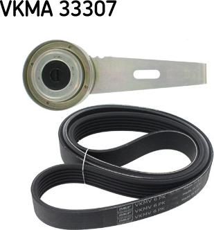 SKF VKMA 33307 - Поликлиновый ременный комплект unicars.by