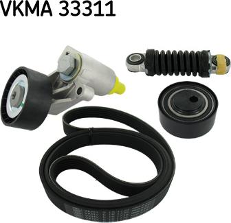 SKF VKMA 33311 - Поликлиновый ременный комплект unicars.by