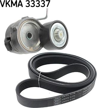 SKF VKMA 33337 - Поликлиновый ременный комплект unicars.by