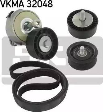 SKF VKMA 32048 - Поликлиновый ременный комплект unicars.by