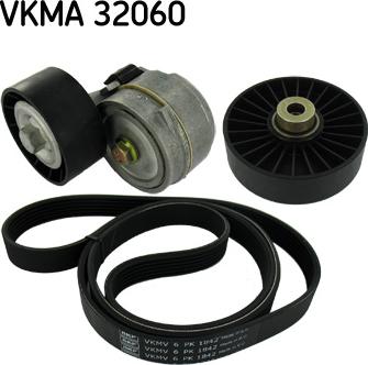 SKF VKMA 32060 - Поликлиновый ременный комплект unicars.by