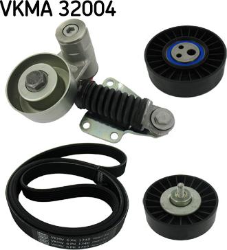 SKF VKMA 32004 - Поликлиновый ременный комплект unicars.by