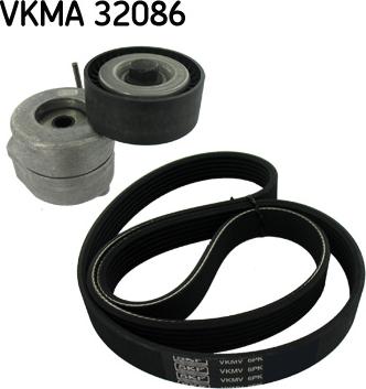 SKF VKMA 32086 - Поликлиновый ременный комплект unicars.by