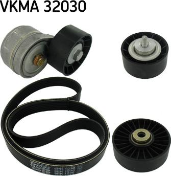 SKF VKMA 32030 - Поликлиновый ременный комплект unicars.by