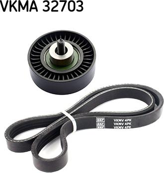 SKF VKMA 32703 - Поликлиновый ременный комплект unicars.by