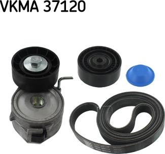 SKF VKMA 37120 - Поликлиновый ременный комплект unicars.by