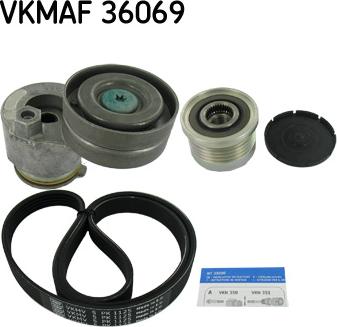 SKF VKMAF 36069 - Поликлиновый ременный комплект unicars.by