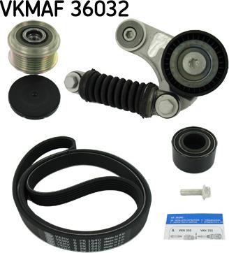 SKF VKMAF 36032 - Поликлиновый ременный комплект unicars.by