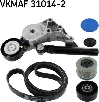 SKF VKMAF 31014-2 - Поликлиновый ременный комплект unicars.by