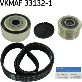 SKF VKMAF 33132-1 - Поликлиновый ременный комплект unicars.by