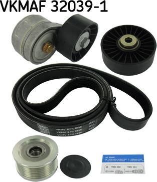 SKF VKMAF 32039-1 - Поликлиновый ременный комплект unicars.by