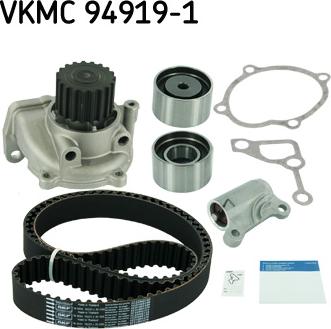 SKF VKMC 94919-1 - Водяной насос + комплект зубчатого ремня ГРМ unicars.by