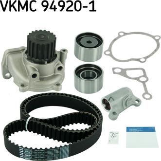 SKF VKMC 94920-1 - Водяной насос + комплект зубчатого ремня ГРМ unicars.by