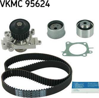 SKF VKMC 95624 - Водяной насос + комплект зубчатого ремня ГРМ unicars.by