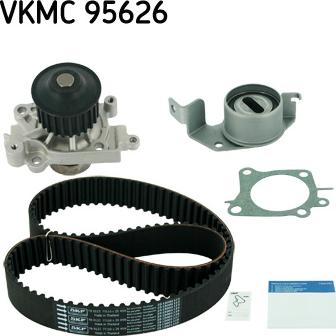 SKF VKMC 95626 - Водяной насос + комплект зубчатого ремня ГРМ unicars.by