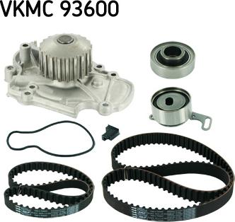 SKF VKMC 93600 - Водяной насос + комплект зубчатого ремня ГРМ unicars.by