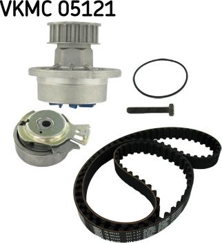 SKF VKMC 05121 - Водяной насос + комплект зубчатого ремня ГРМ unicars.by