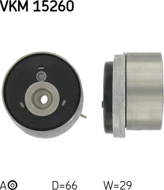 SKF VKMC 05260-1 - Водяной насос + комплект зубчатого ремня ГРМ unicars.by