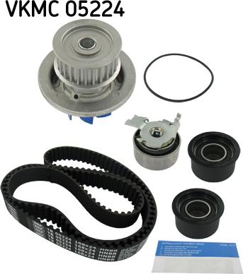 SKF VKMC 05224 - Водяной насос + комплект зубчатого ремня ГРМ unicars.by