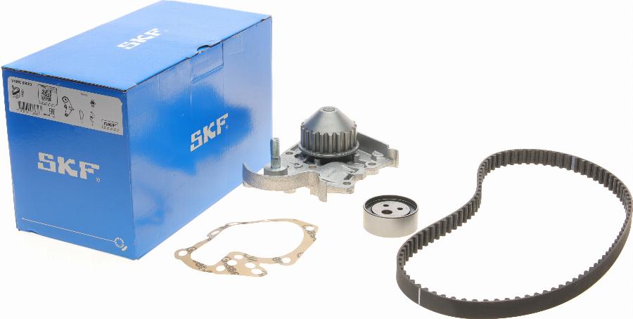 SKF VKMC 06003 - Водяной насос + комплект зубчатого ремня ГРМ unicars.by