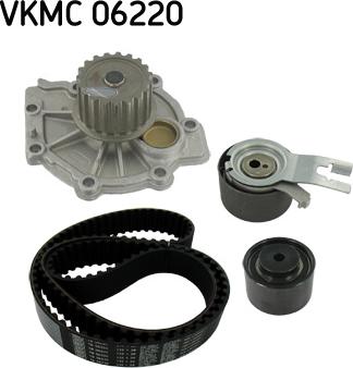 SKF VKMC 06220 - Водяной насос + комплект зубчатого ремня ГРМ unicars.by