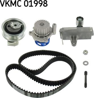 SKF VKMC 01998 - Водяной насос + комплект зубчатого ремня ГРМ unicars.by