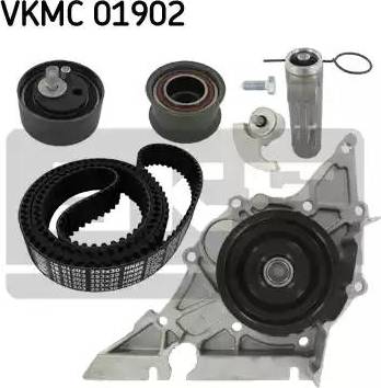 SKF VKMC 01902 - Водяной насос + комплект зубчатого ремня ГРМ unicars.by