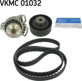 SKF VKMC 01032 - Водяной насос + комплект зубчатого ремня ГРМ unicars.by