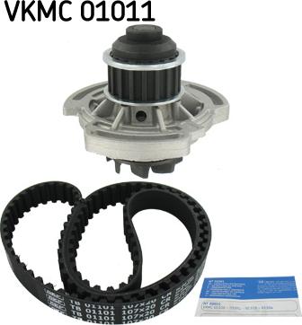 SKF VKMC 01101 - Водяной насос + комплект зубчатого ремня ГРМ unicars.by