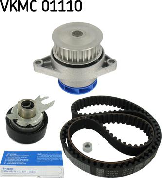 SKF VKMC 01110 - Водяной насос + комплект зубчатого ремня ГРМ unicars.by