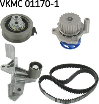 SKF VKMC 01170-1 - Водяной насос + комплект зубчатого ремня ГРМ unicars.by