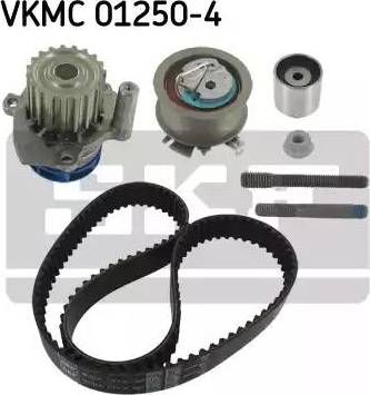 SKF VKMC 01250-4 - Водяной насос + комплект зубчатого ремня ГРМ unicars.by