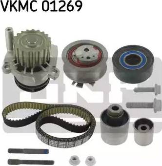 SKF VKMC 01269 - Водяной насос + комплект зубчатого ремня ГРМ unicars.by