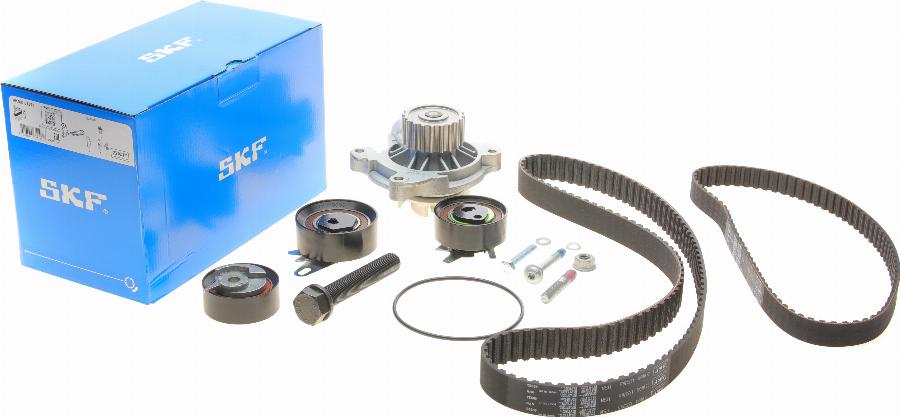 SKF VKMC 01270 - Водяной насос + комплект зубчатого ремня ГРМ unicars.by