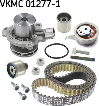 SKF VKMC 01277-1 - Водяной насос + комплект зубчатого ремня ГРМ unicars.by