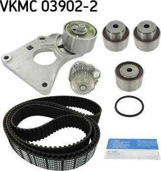 SKF VKMC 03902-2 - Водяной насос + комплект зубчатого ремня ГРМ unicars.by