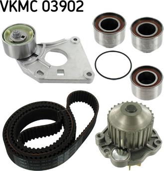 SKF VKMC 03902 - Водяной насос + комплект зубчатого ремня ГРМ unicars.by