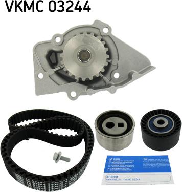 SKF VKMC 03244 - Водяной насос + комплект зубчатого ремня ГРМ unicars.by