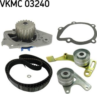 SKF VKMC 03240 - Водяной насос + комплект зубчатого ремня ГРМ unicars.by