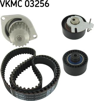 SKF VKMC 03256 - Водяной насос + комплект зубчатого ремня ГРМ unicars.by