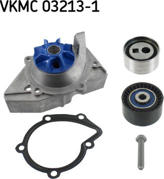 SKF VKMC 03213-1 - Водяной насос + комплект зубчатого ремня ГРМ unicars.by