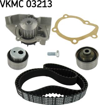 SKF VKMC 03213 - Водяной насос + комплект зубчатого ремня ГРМ unicars.by