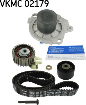 SKF VKMC 02179 - Водяной насос + комплект зубчатого ремня ГРМ unicars.by