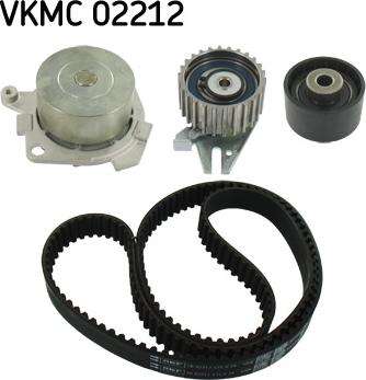 SKF VKMC 02212 - Водяной насос + комплект зубчатого ремня ГРМ unicars.by